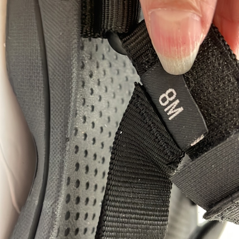 Teva Mens Hurricane 3 Athletic Sandals Black Hook and Loop - Picture 5 of 5